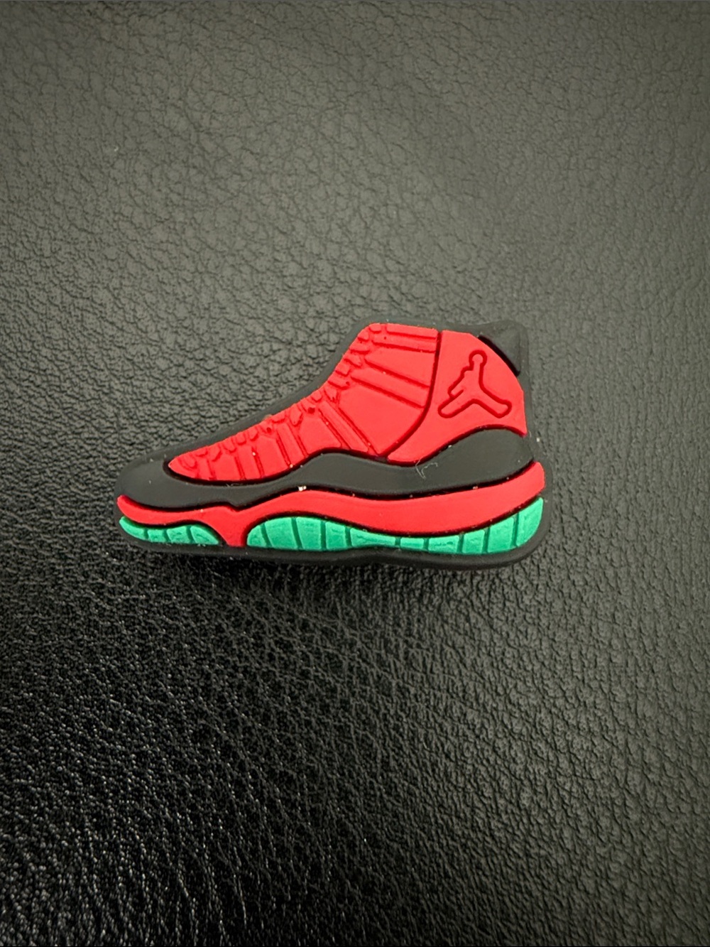 Red and Green Kids croc Charm - Unbranded